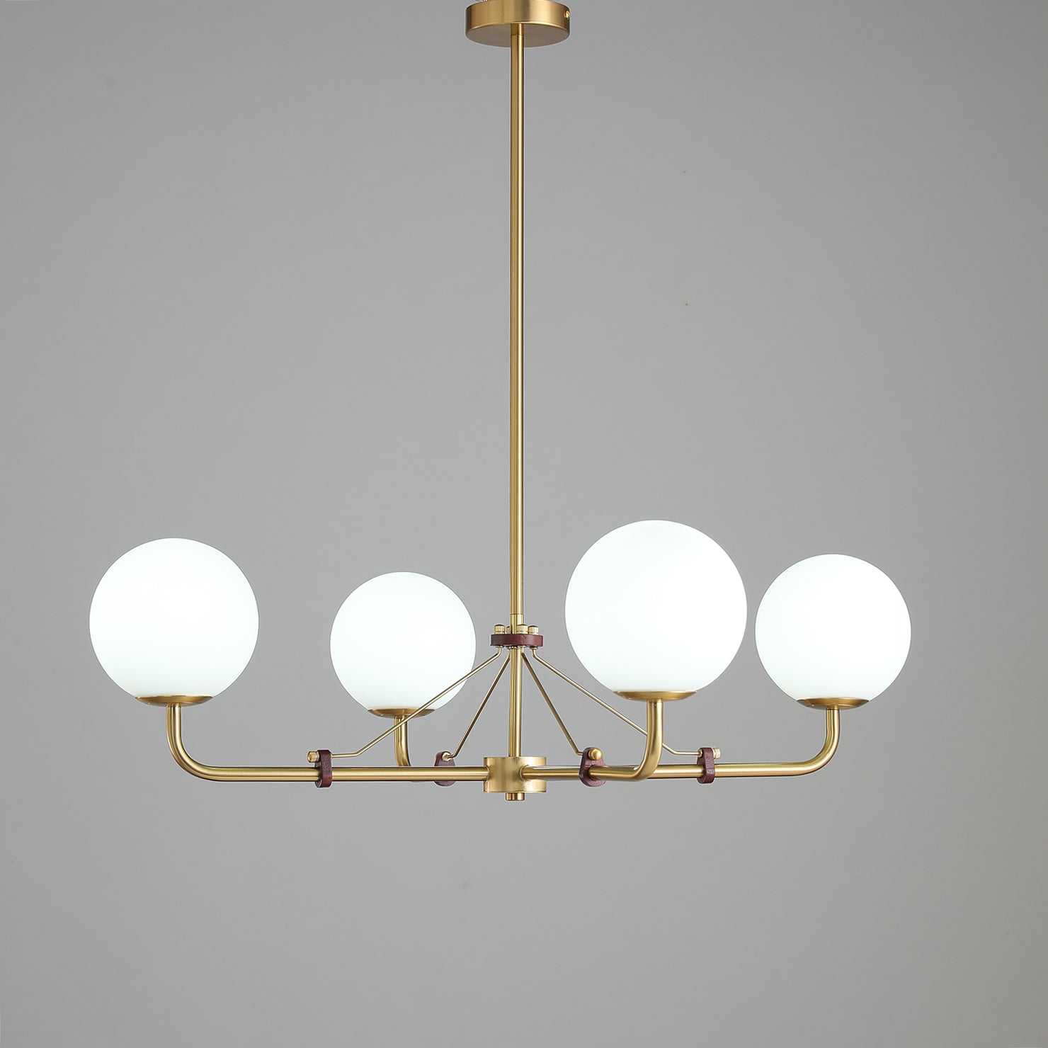 Lustra Kronleuchter Messing Globe Savanna Elegant-Letslighting