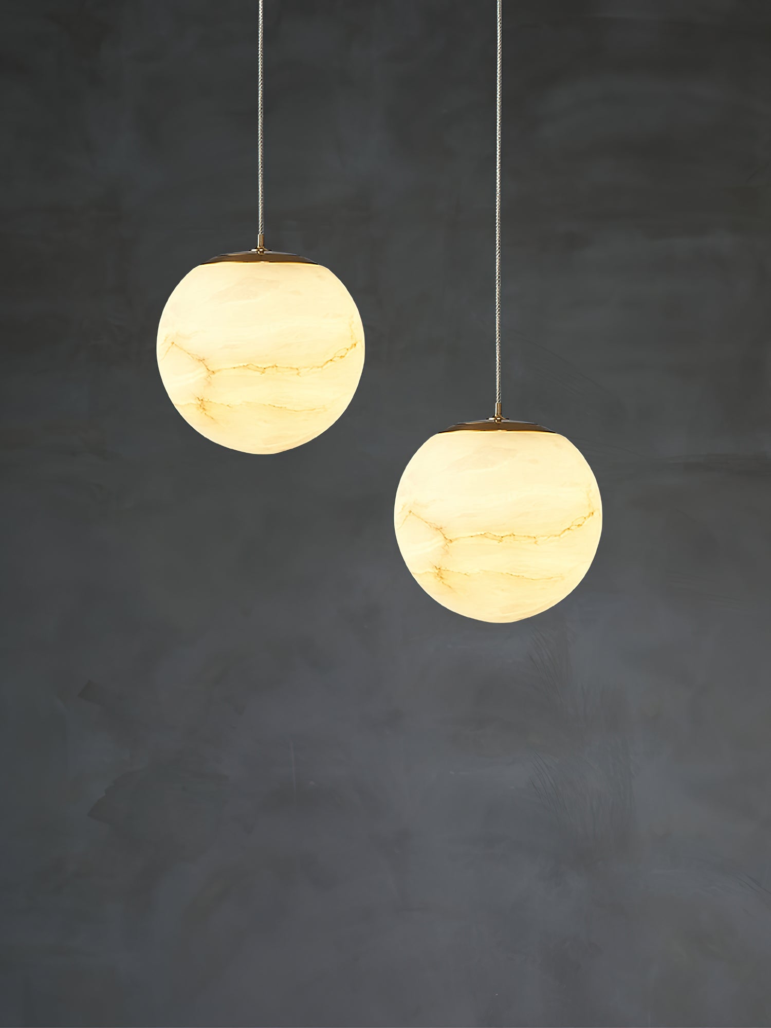 Uphaara Modern Minimalist Alabaster Pendant Light - Letslighting