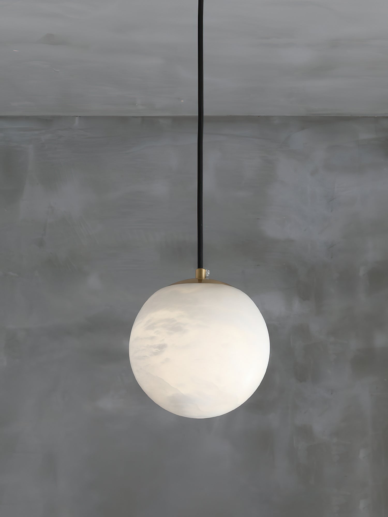 Uphaara Modern Minimalist Alabaster Pendant Light - Letslighting