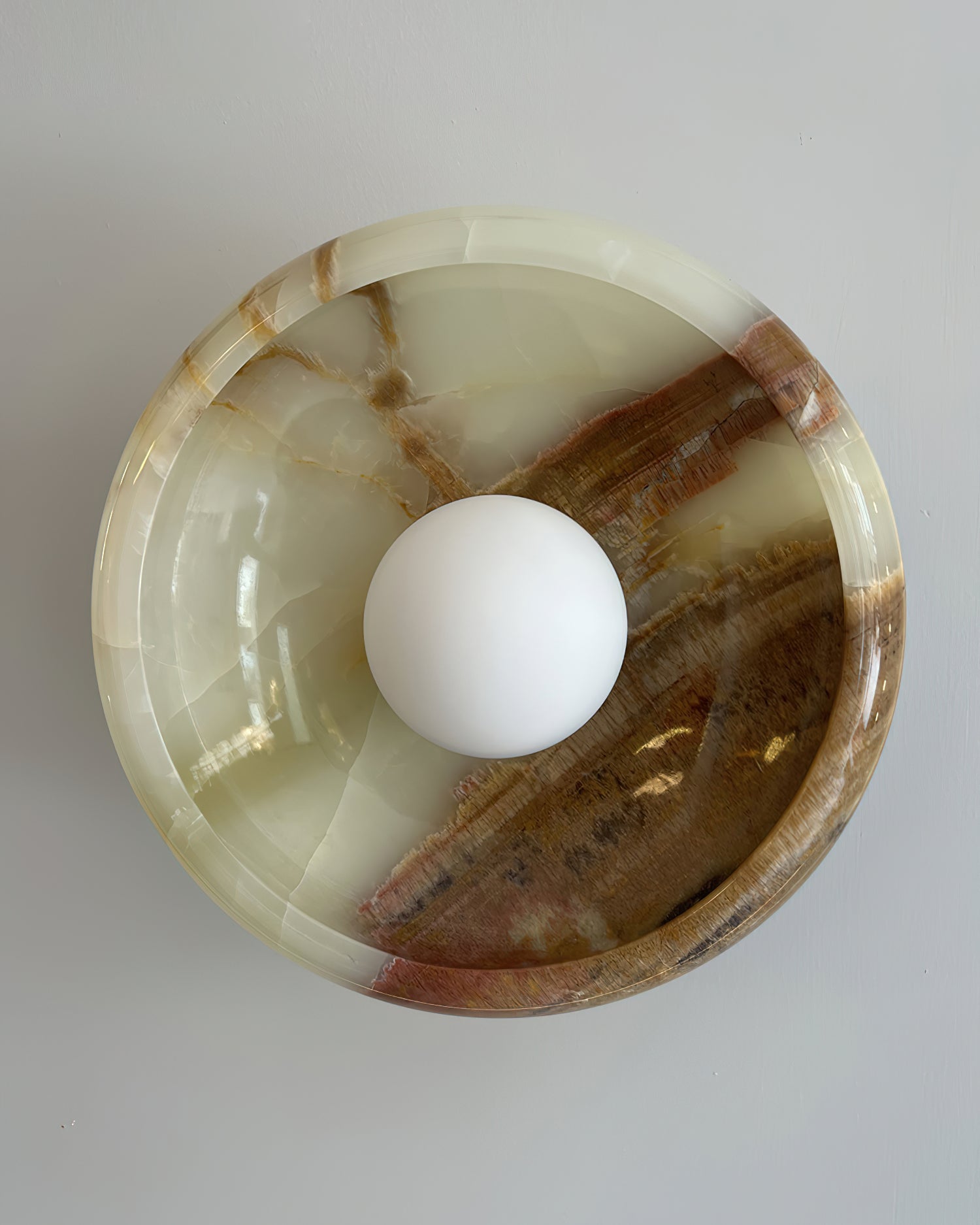 Onvix Wandleuchte aus Natur-Onyx-Letslighting