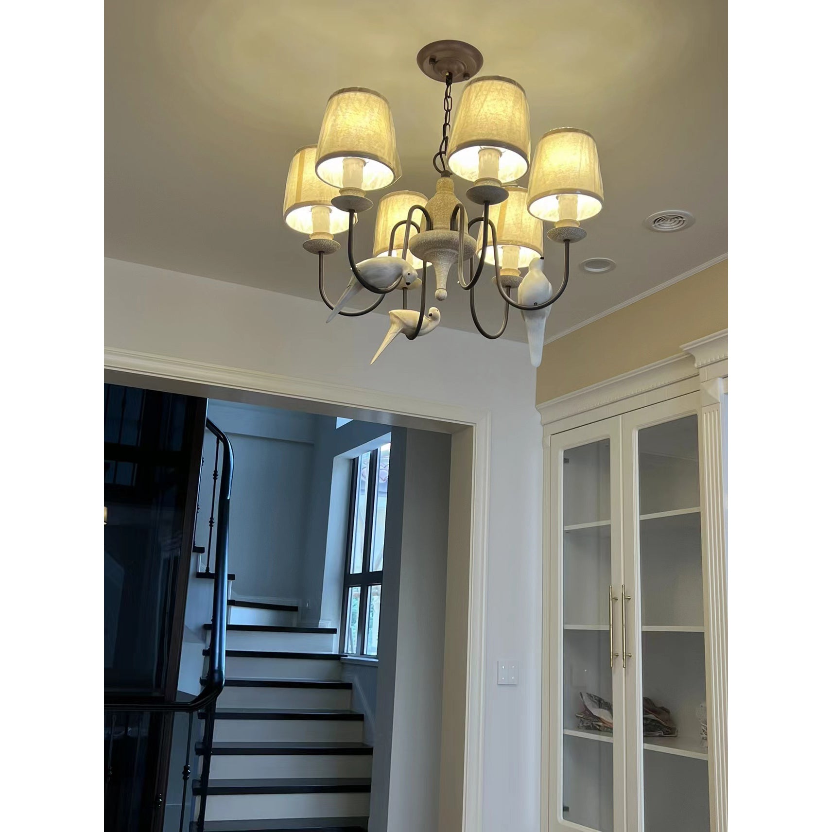 Avcarora Postmoderner Luxus-Stoff-Kronleuchter-Letslighting