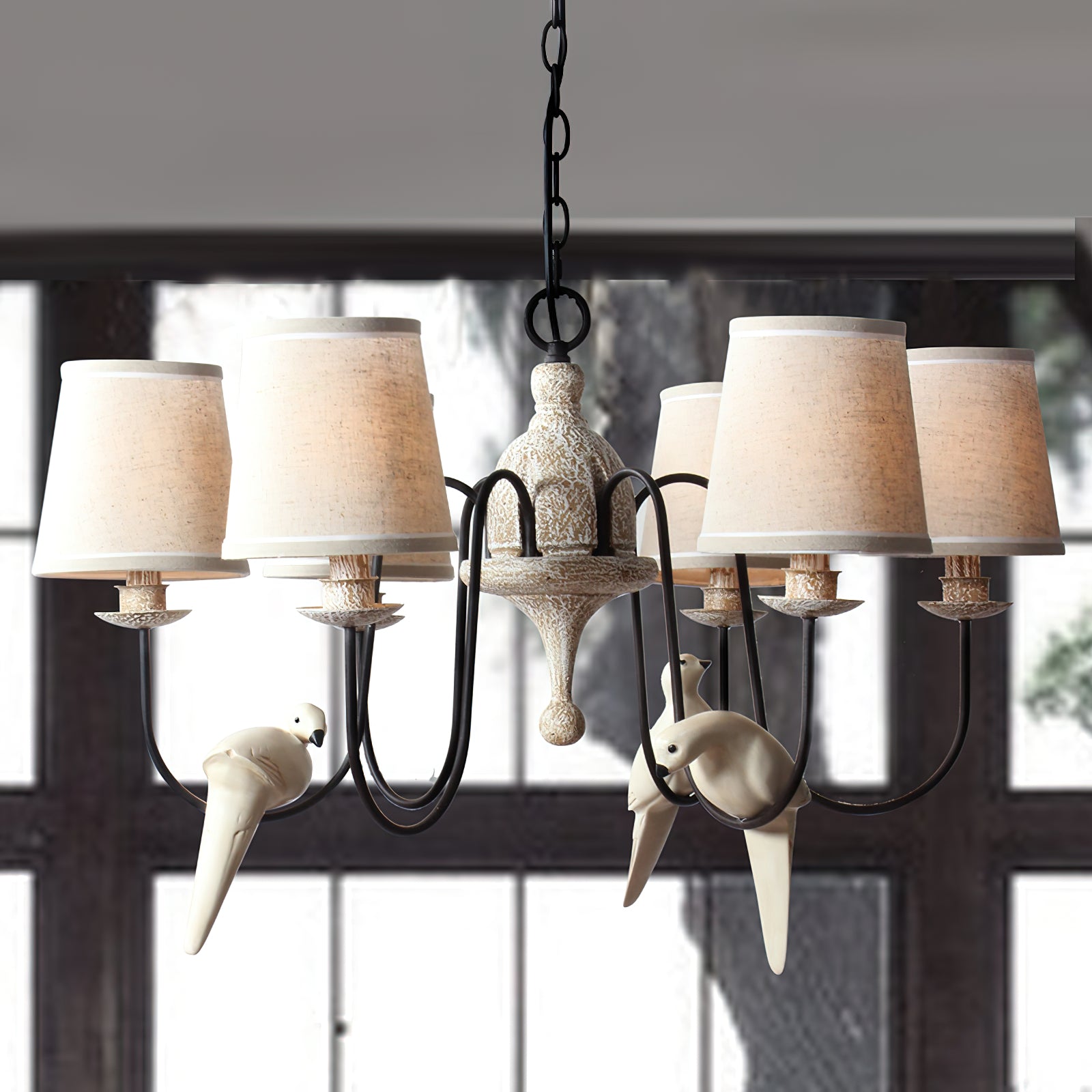 Avcarora Postmoderner Luxus-Stoff-Kronleuchter-Letslighting