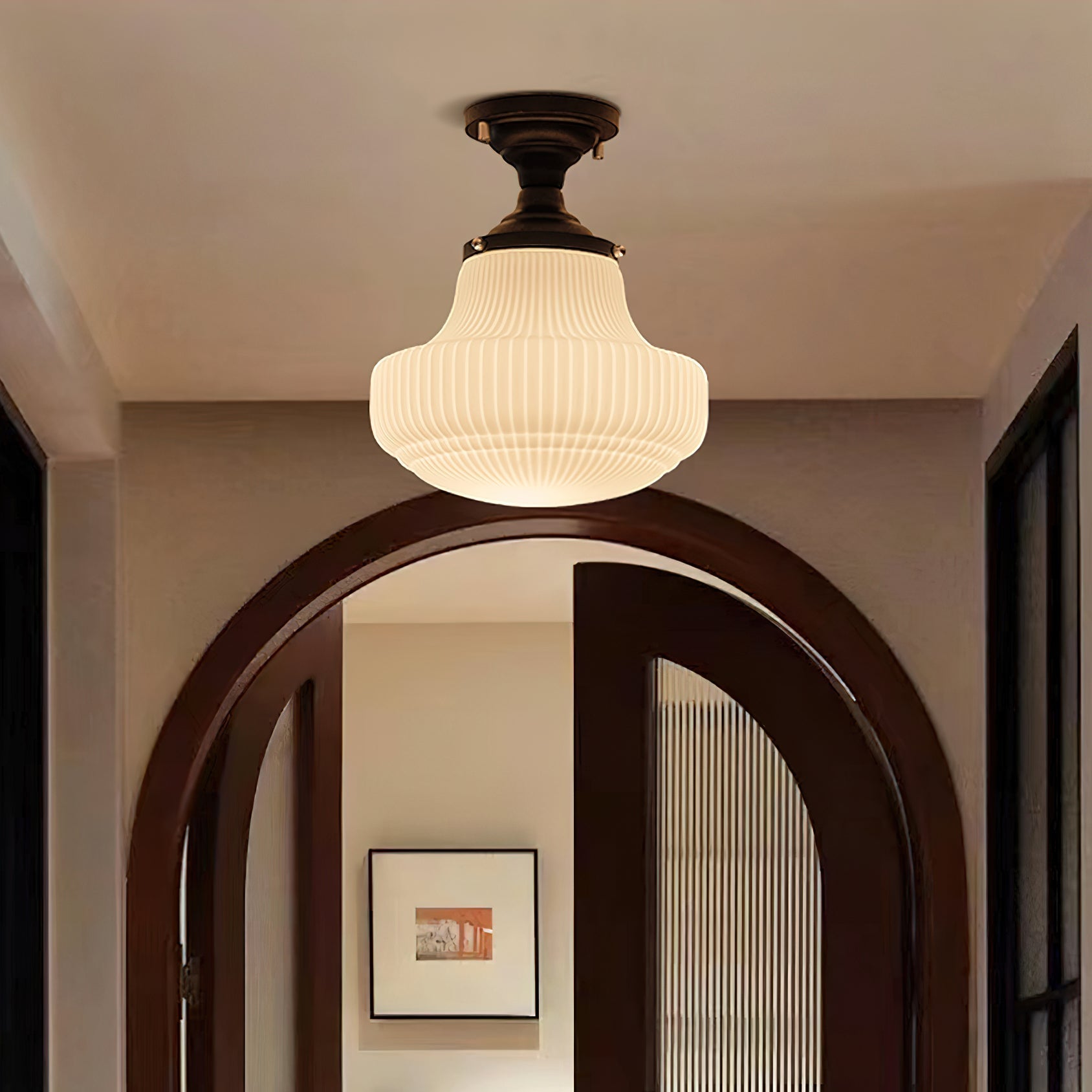 Schoolhouse Ceiling Light - Blowlighting
