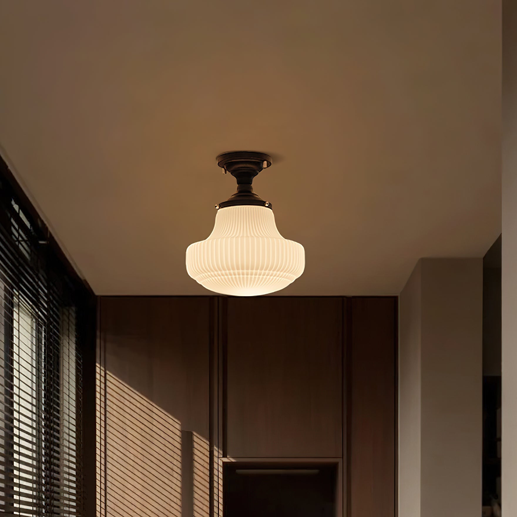 Schoolhouse Ceiling Light - Blowlighting