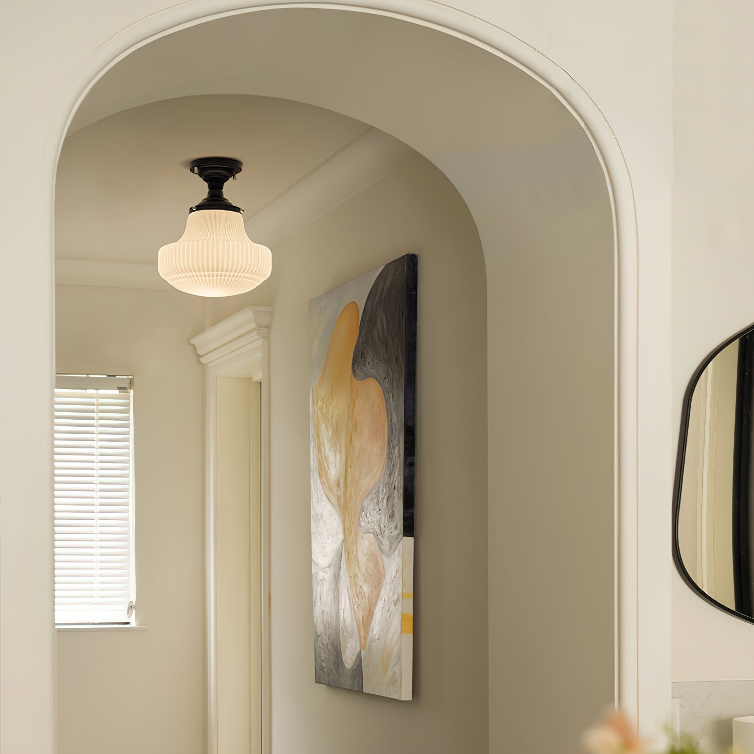 Schoolhouse Ceiling Light - Blowlighting