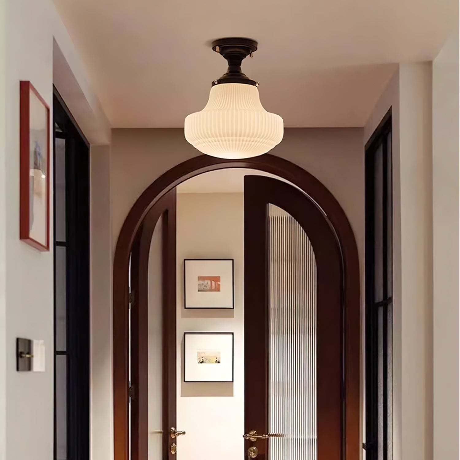 Schoolhouse Ceiling Light - Blowlighting