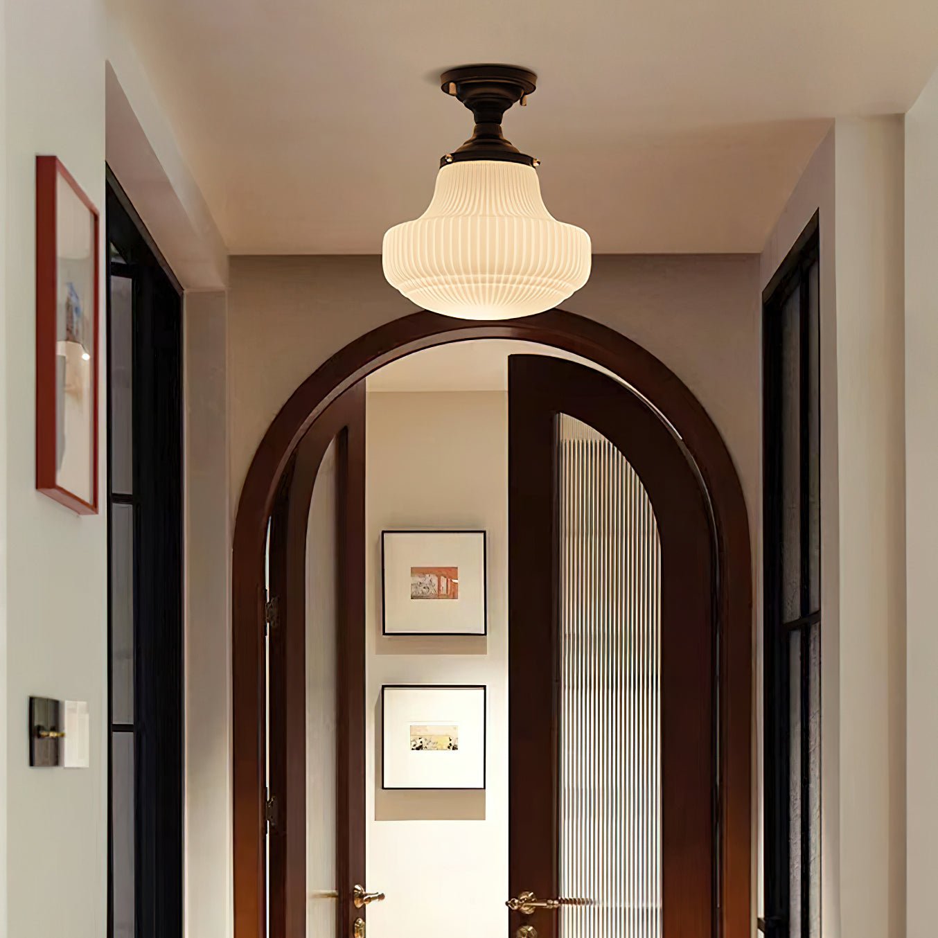 Schoolhouse Ceiling Light - Blowlighting