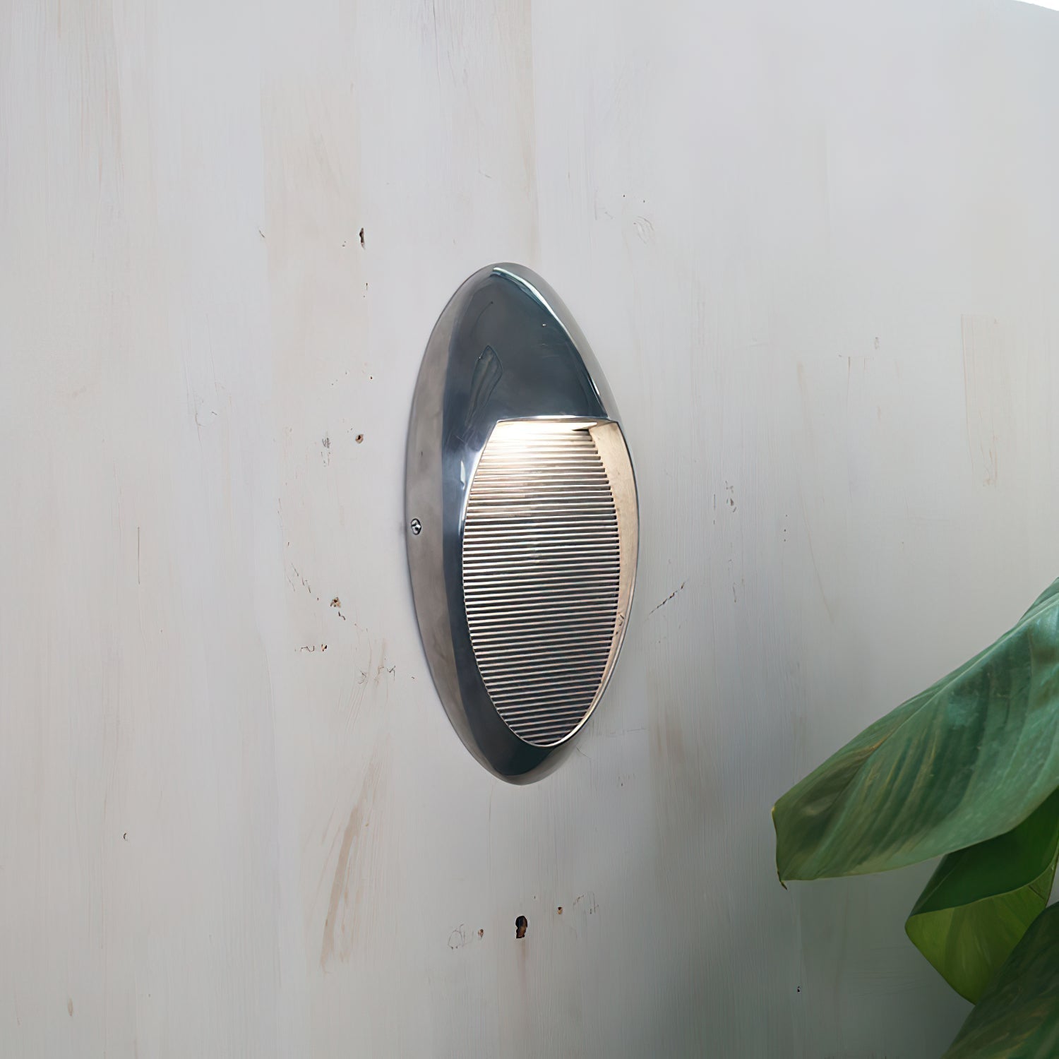 Avrinor Wandleuchte Glas Vintage Außen-Letslighting