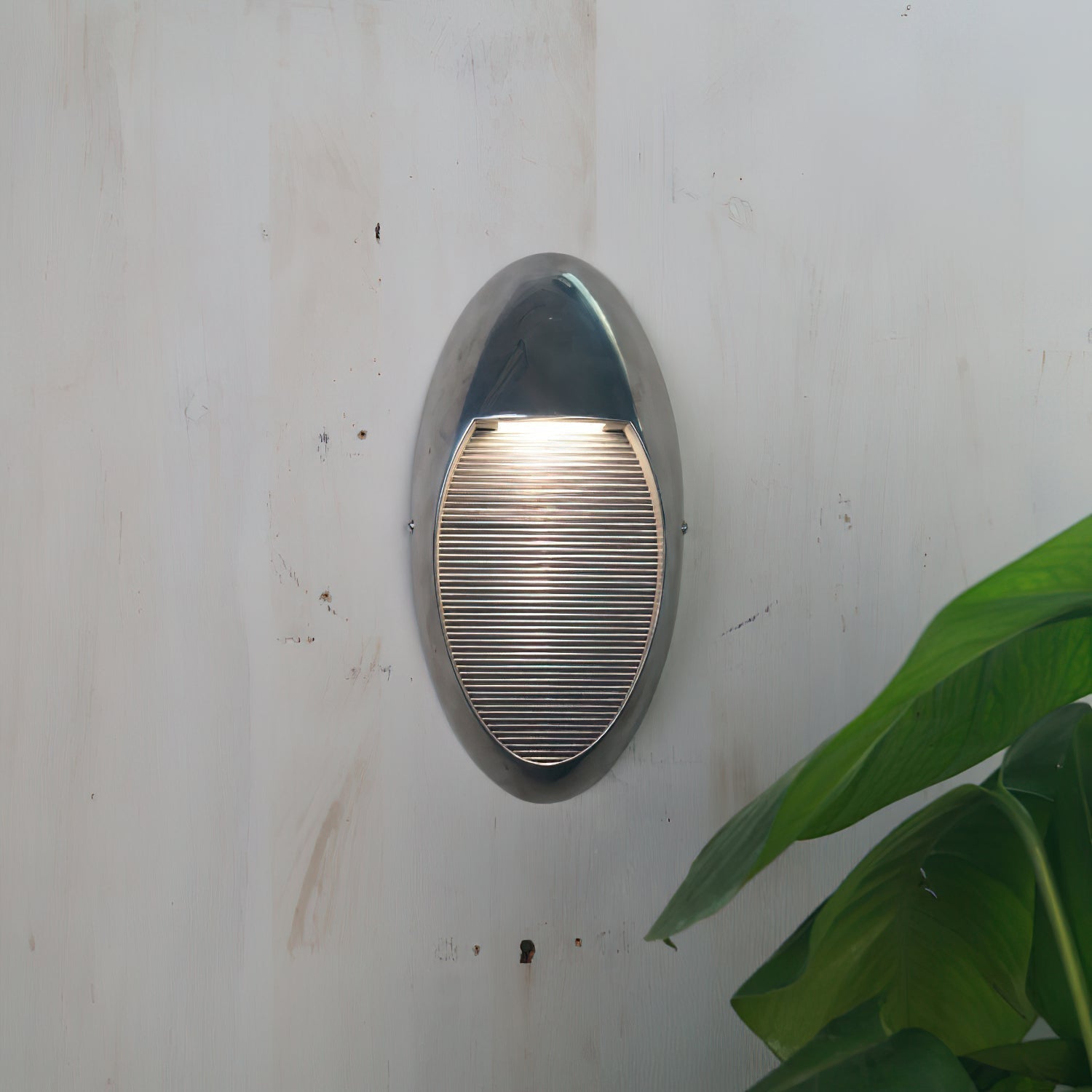 Avrinor Wandleuchte Glas Vintage Außen-Letslighting