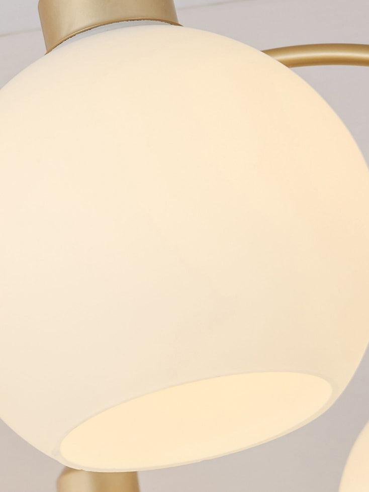 Lustra Kronleuchter Skulptural Glas Gold Modern 8-armig-Letslighting
