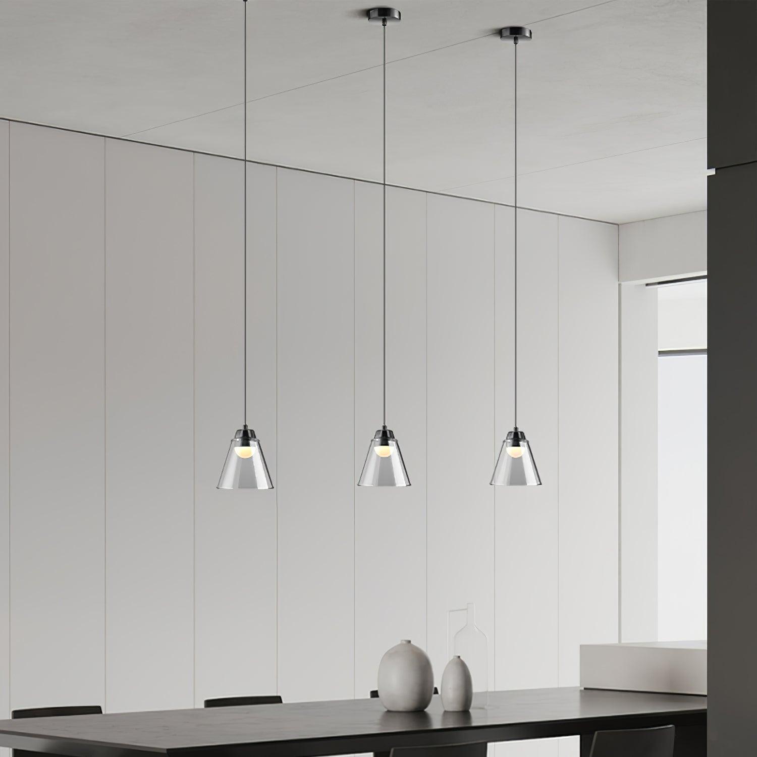 Connor Moderne Pendelleuchte aus Glas-Letslighting
