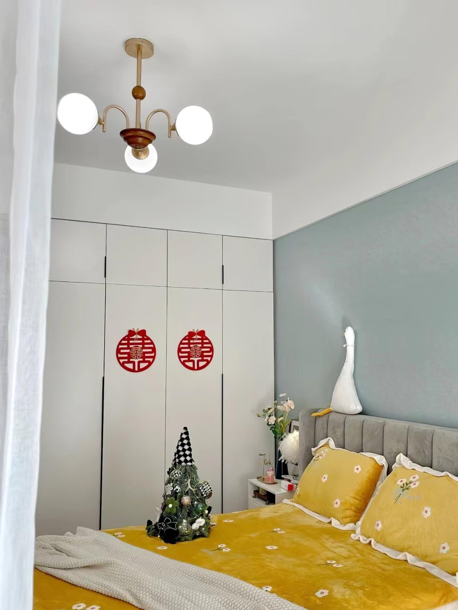 Lustra Kronleuchter Skulptural Glas Rippen mit Eisen-Letslighting