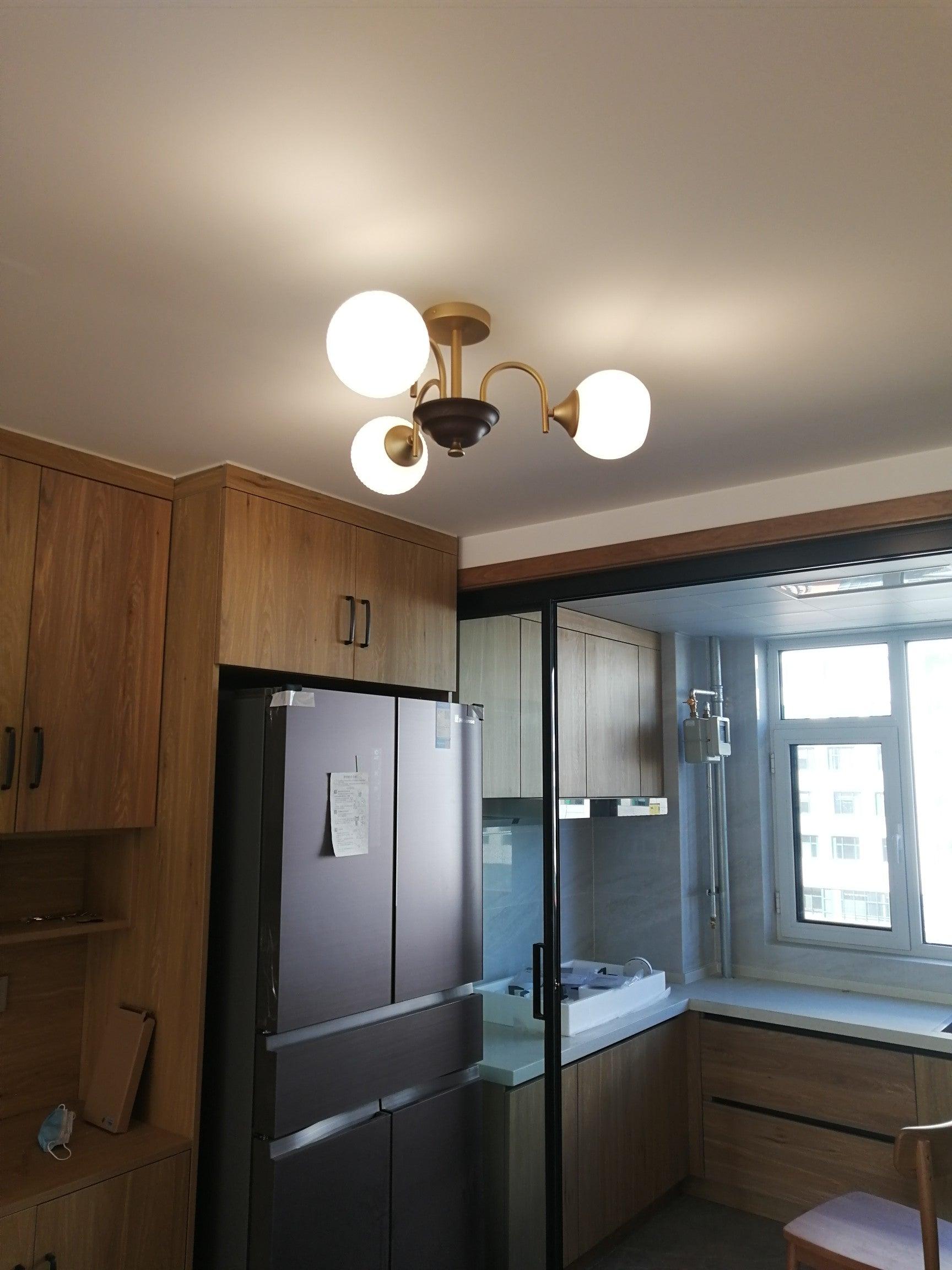 Lustra Kronleuchter Skulptural Glas Rippen mit Eisen-Letslighting