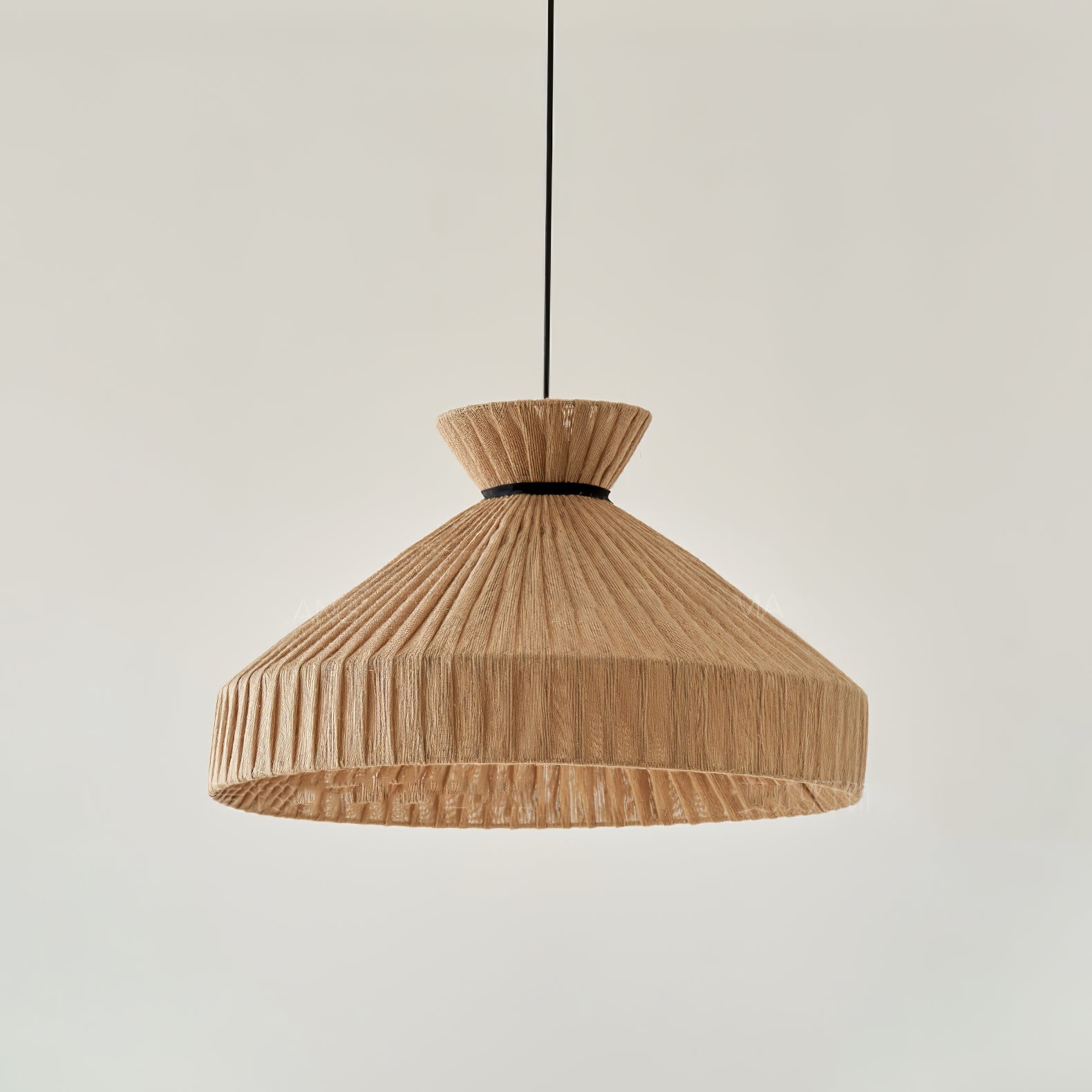 Cusoren Eleganz Gezeiten Stoff Pendelleuchte-Letslighting
