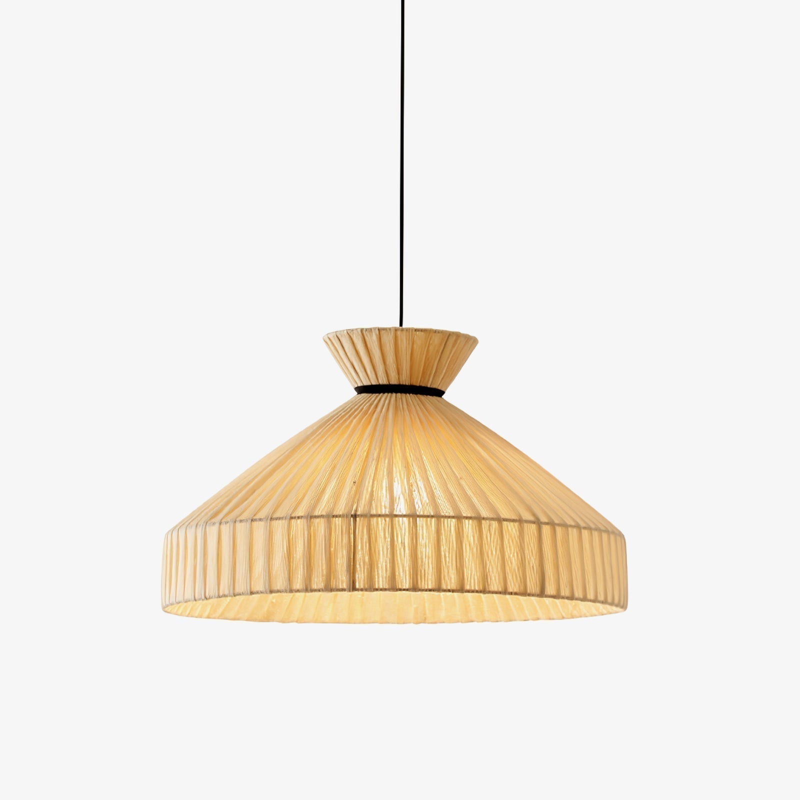 Cusoren Eleganz Gezeiten Stoff Pendelleuchte-Letslighting