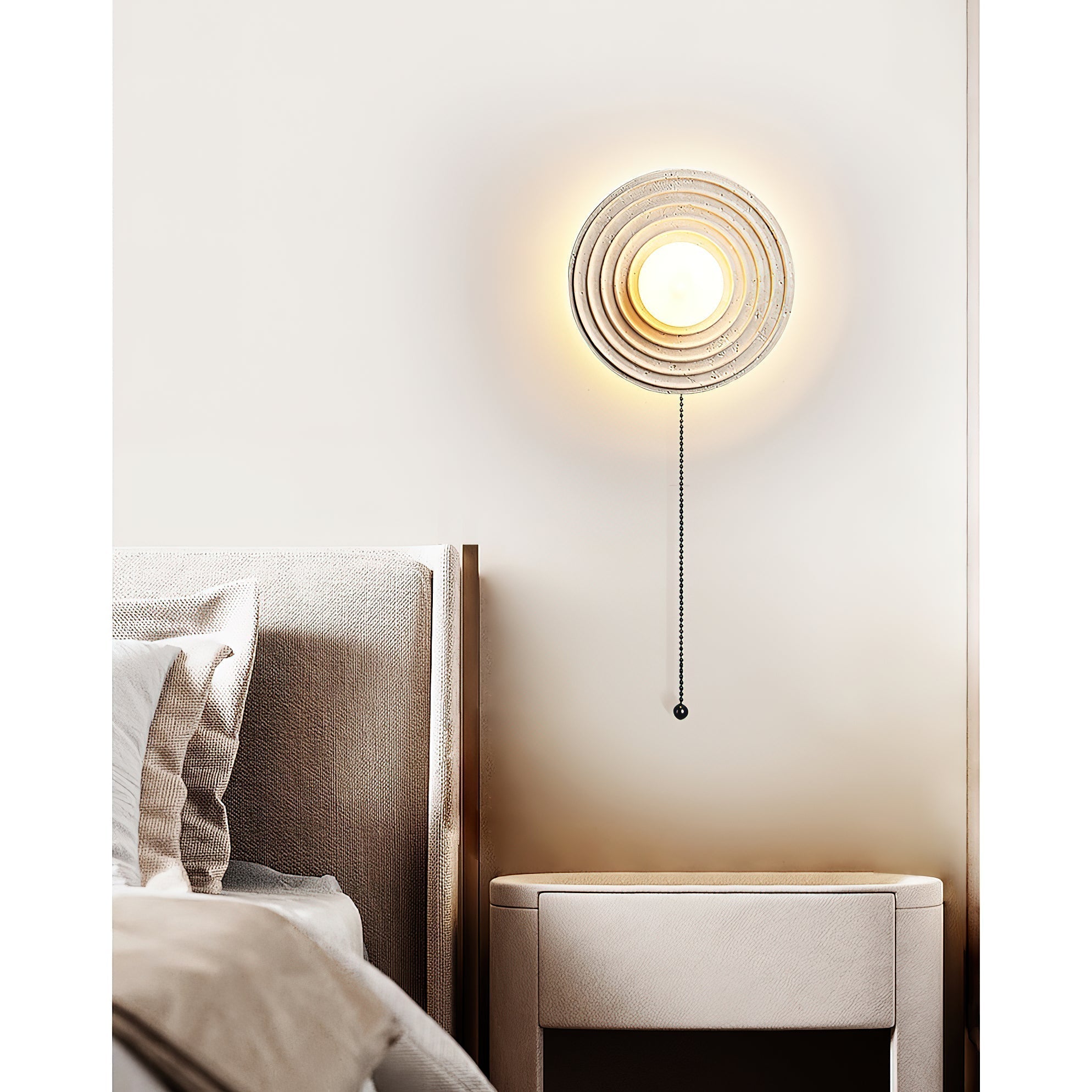 Ilorarae Modern Minimalist Travertine Wall Lamp - Letslighting