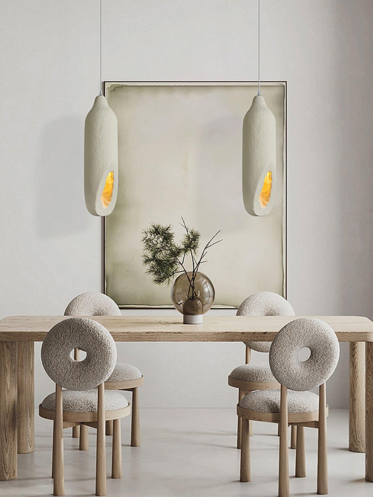 Anorion Moderne Minimalistische Nordische Pendelleuchte aus Kunststoff-Letslighting