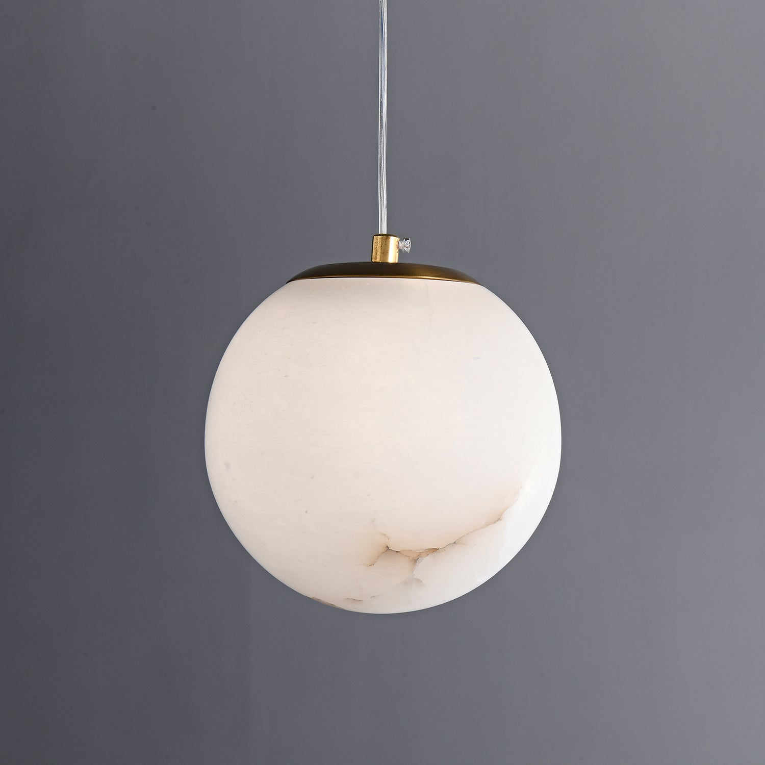 Esolisra Minimalist Alabaster Pendant Light - Neutralighting