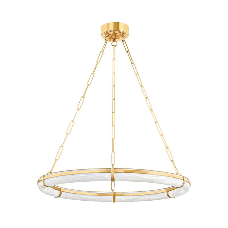 Oltalora Modern Minimalist Alabaster Chandelier - Letslighting