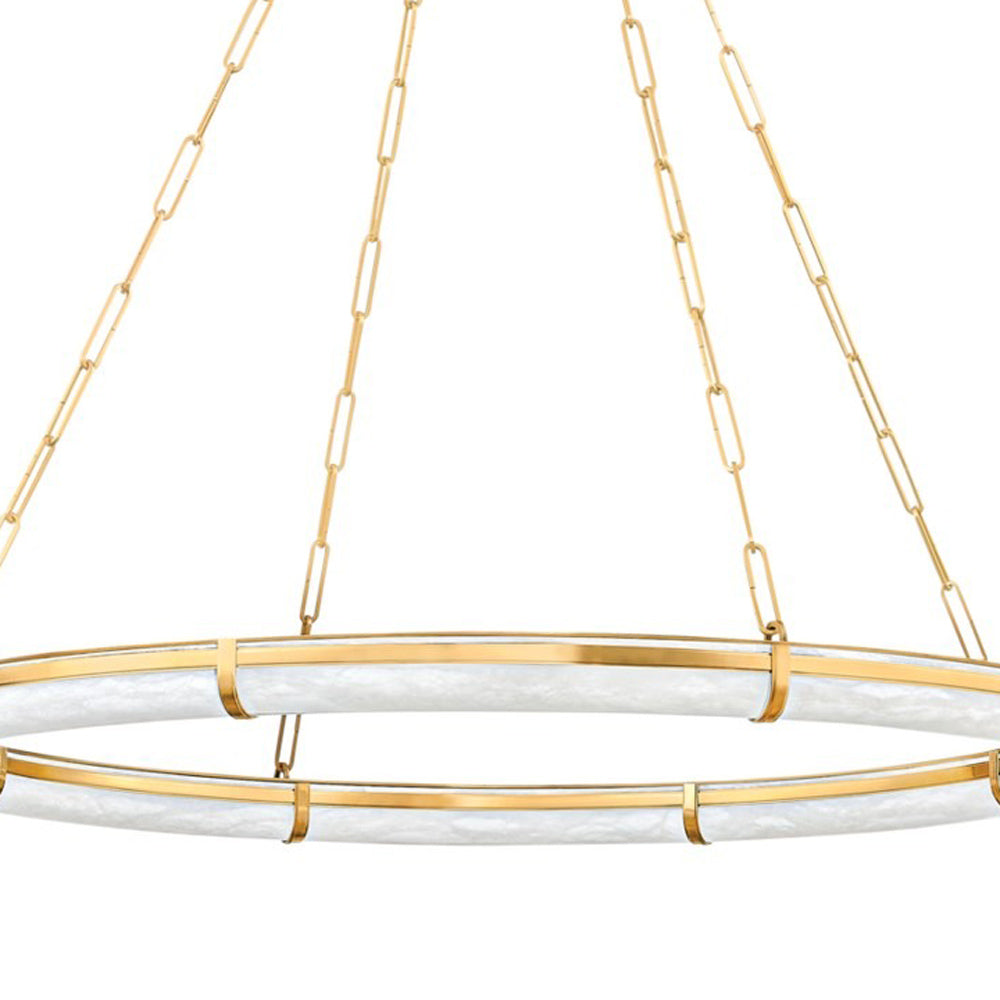 Oltalora Modern Minimalist Alabaster Chandelier - Letslighting