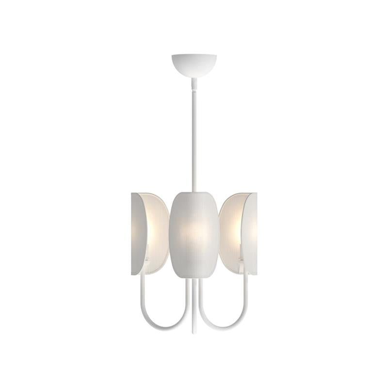 Unoryra Traditioneller Blatt Messing Stoff Kronleuchter-Letslighting