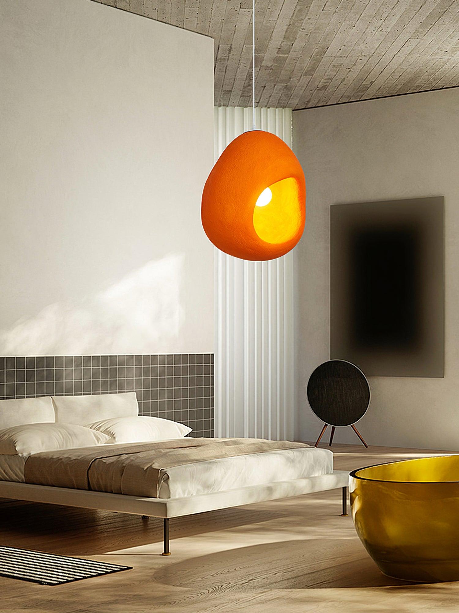 Ilcaryra Moderne Minimalistische Kunst-Pendelleuchte aus Kunststoff-Letslighting