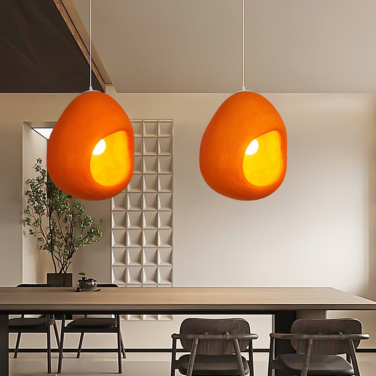 Ilcaryra Moderne Minimalistische Kunst-Pendelleuchte aus Kunststoff-Letslighting