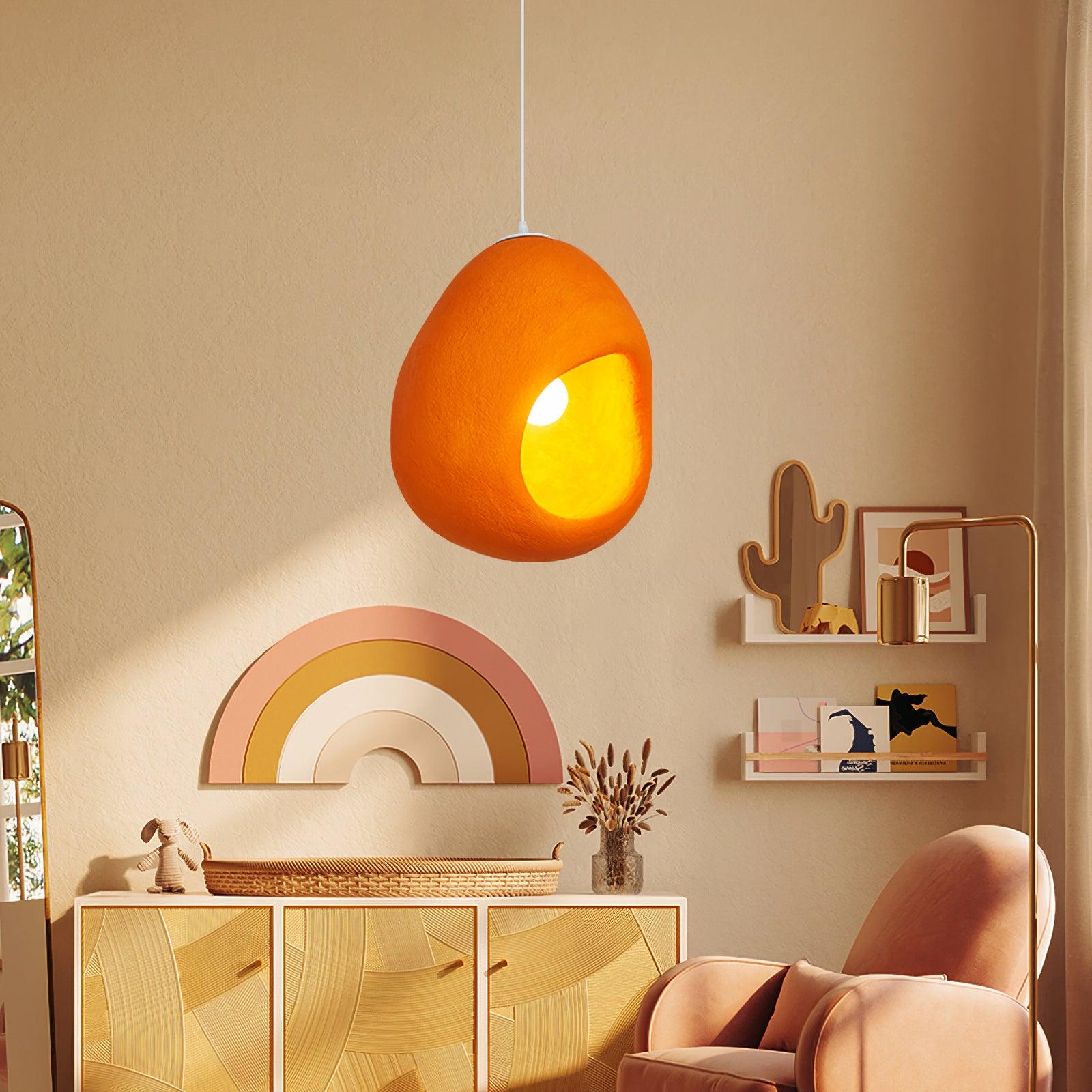 Ilcaryra Moderne Minimalistische Kunst-Pendelleuchte aus Kunststoff-Letslighting