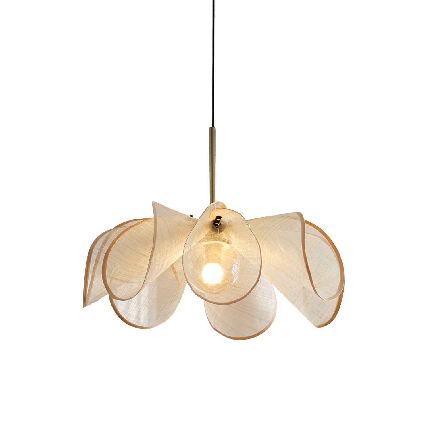 Elowe Abaca-Faser Pendelleuchte-Letslighting
