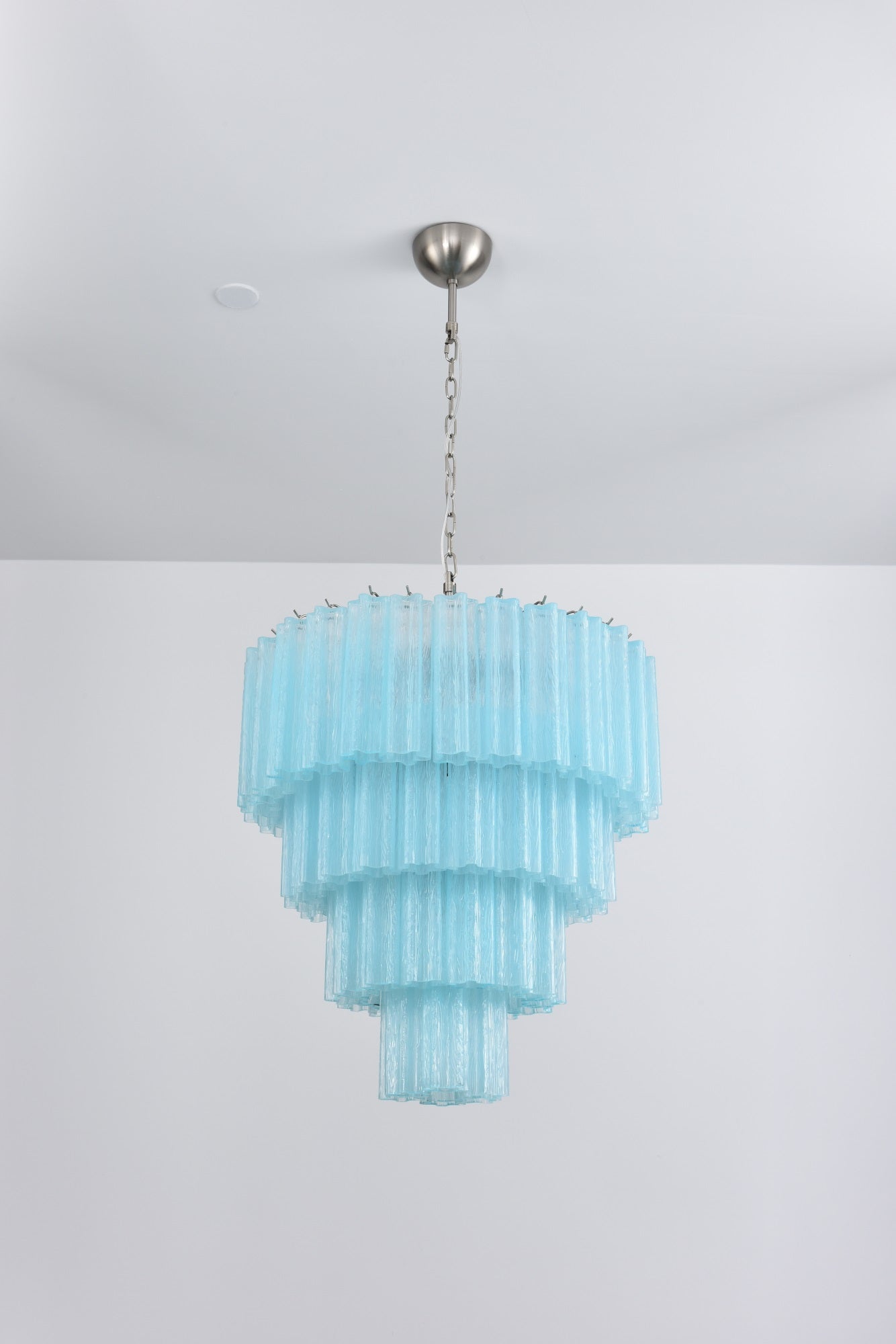 Aurora Chandelier Cascade Layered Glass Elegant Vintage - Neutralighting