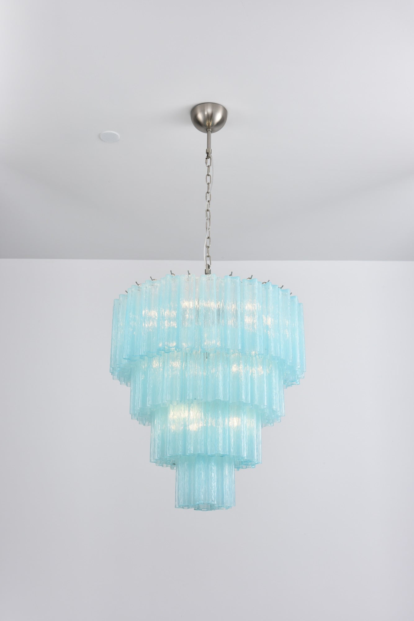Aurora Chandelier Cascade Layered Glass Elegant Vintage - Neutralighting
