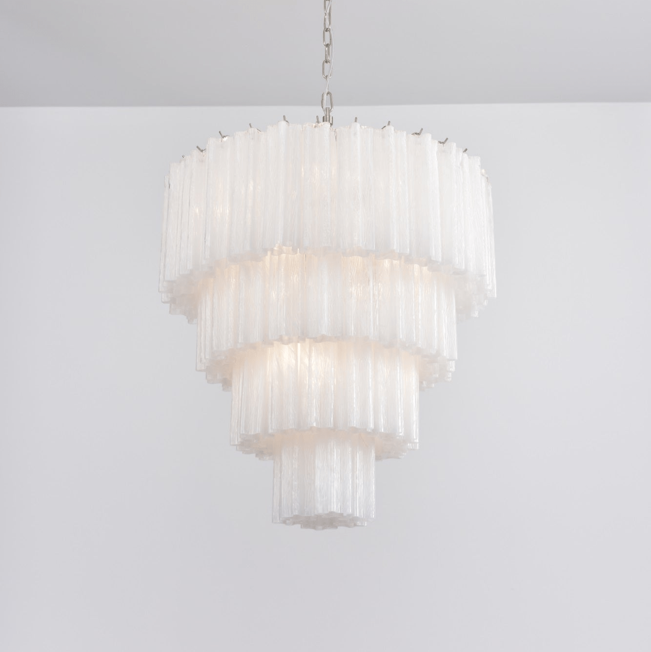 Aurora Chandelier Cascade Layered Glass Elegant Vintage - Neutralighting