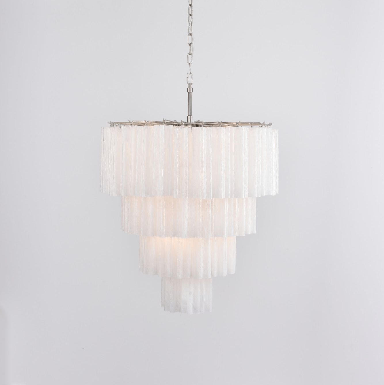 Aurora Chandelier Cascade Layered Glass Elegant Vintage - Neutralighting