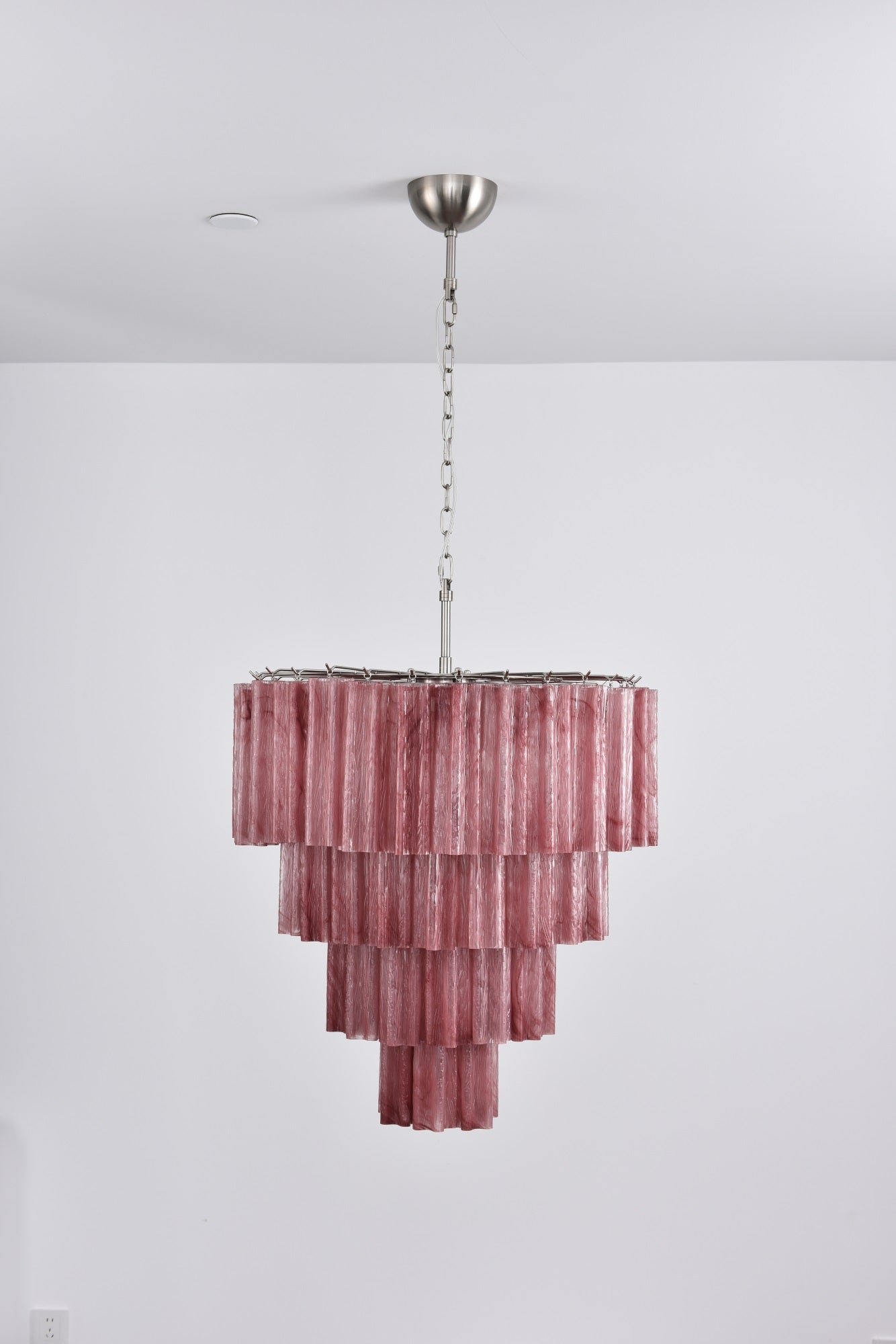 Aurora Chandelier Cascade Layered Glass Elegant Vintage - Neutralighting
