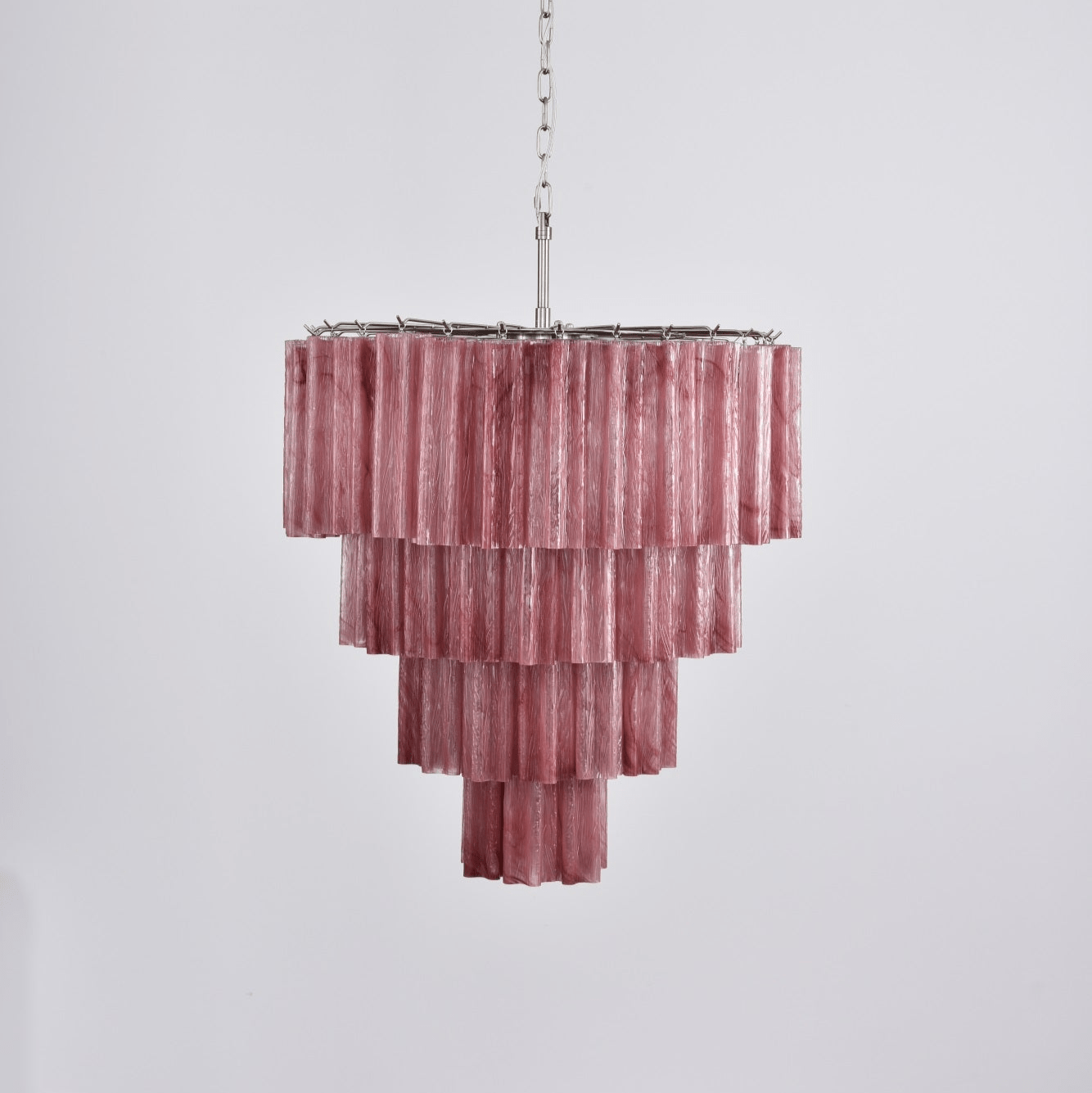 Aurora Chandelier Cascade Layered Glass Elegant Vintage - Neutralighting
