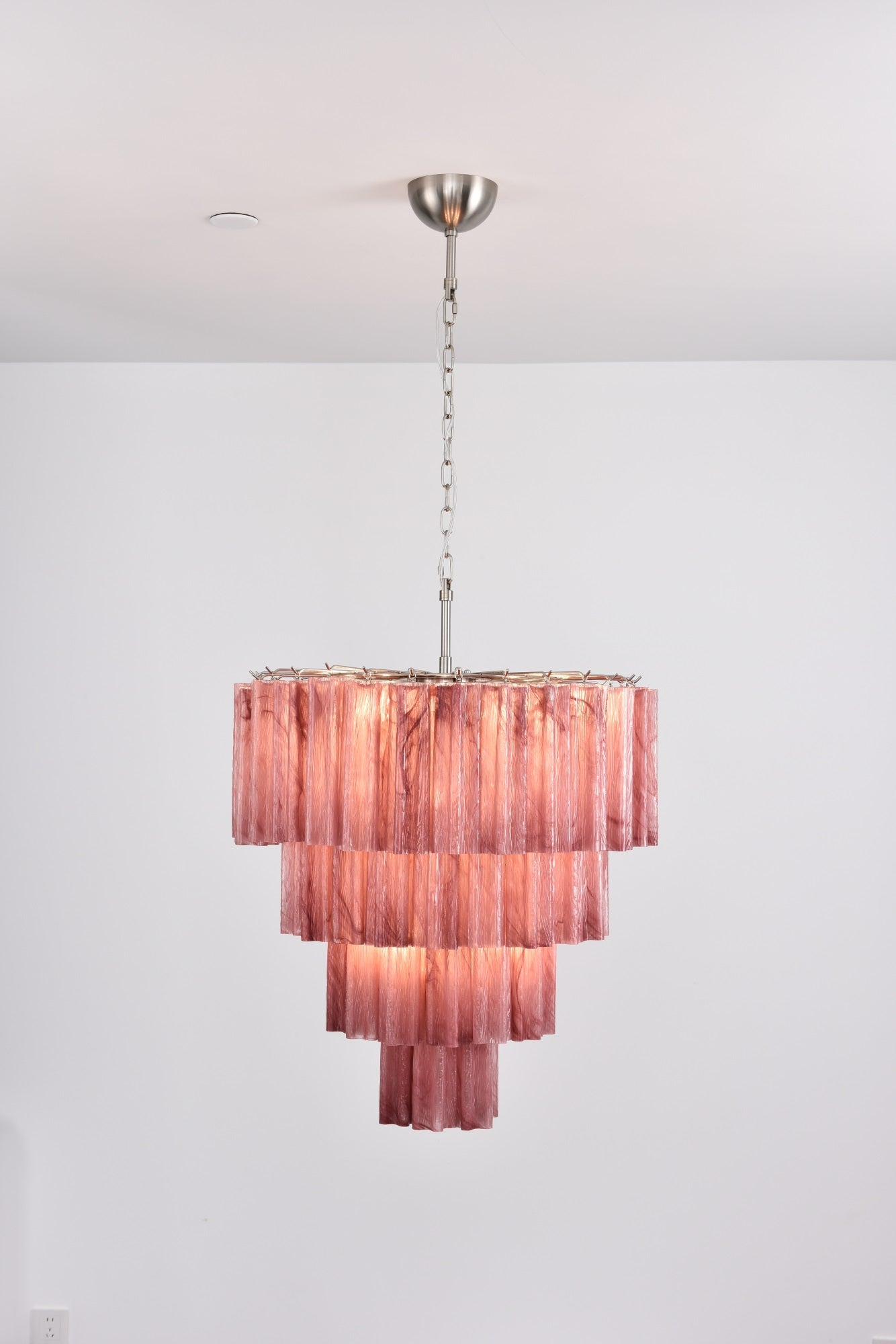 Aurora Chandelier Cascade Layered Glass Elegant Vintage - Neutralighting