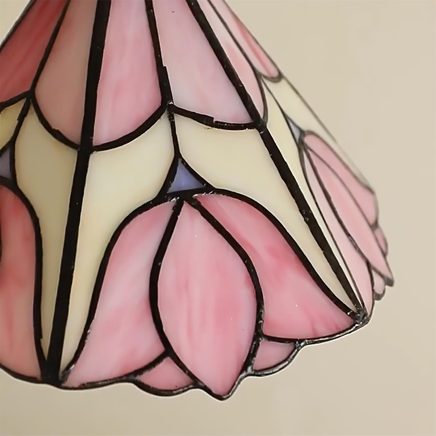 Rose Pendelleuchte Glas