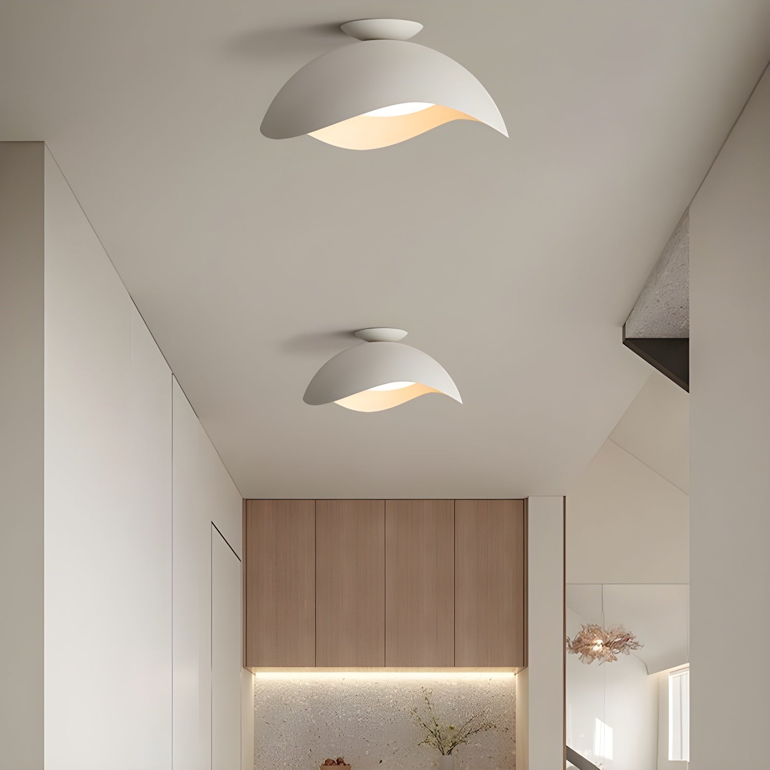 Serene Wave Ceiling Light - Blowlighting