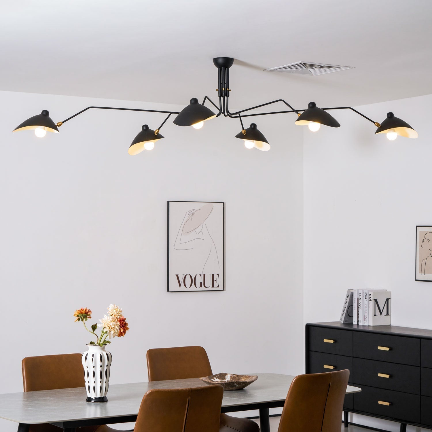 Serge Mouille Ceiling Light A - Blowlighting