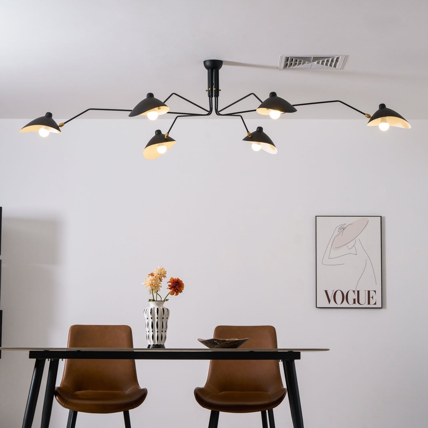 Serge Mouille Ceiling Light A - Blowlighting