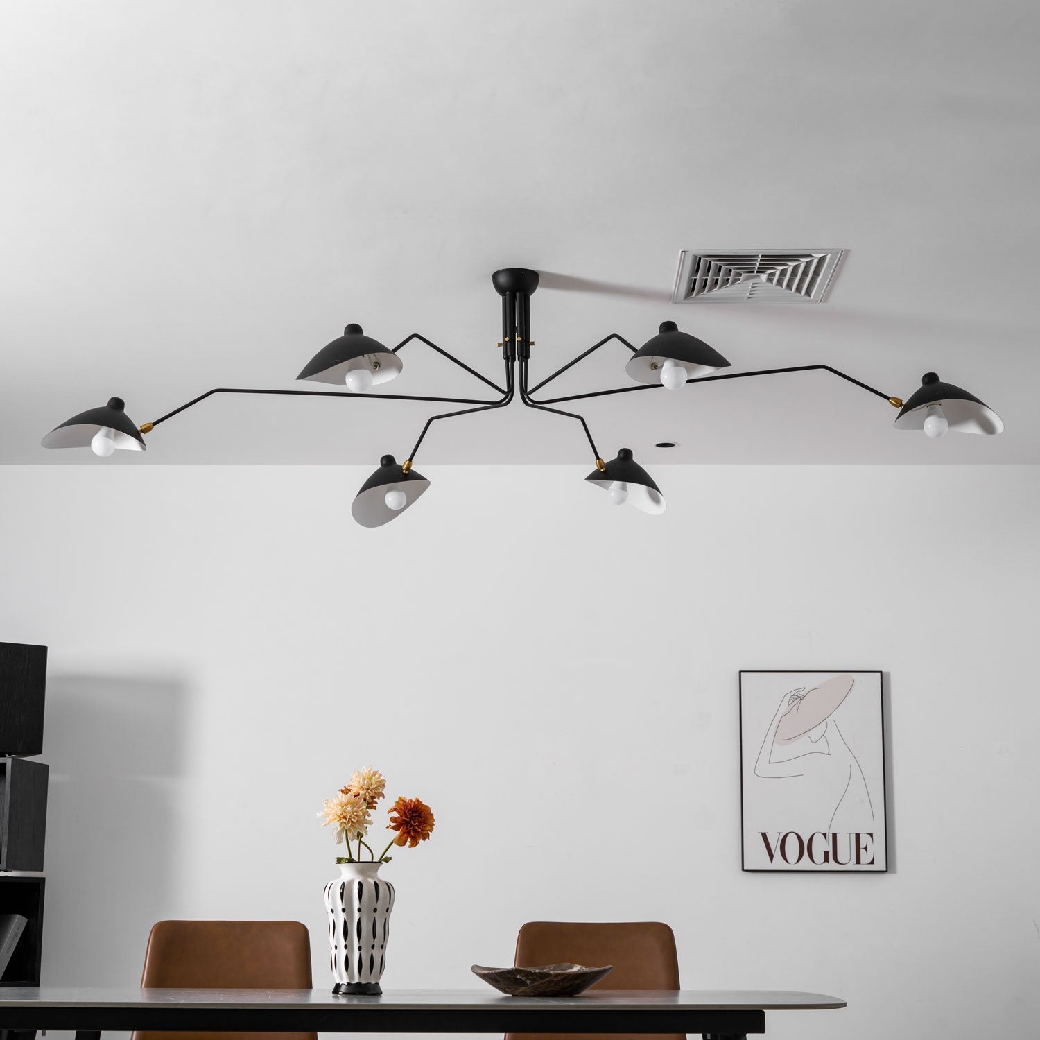 Serge Mouille Ceiling Light A - Blowlighting