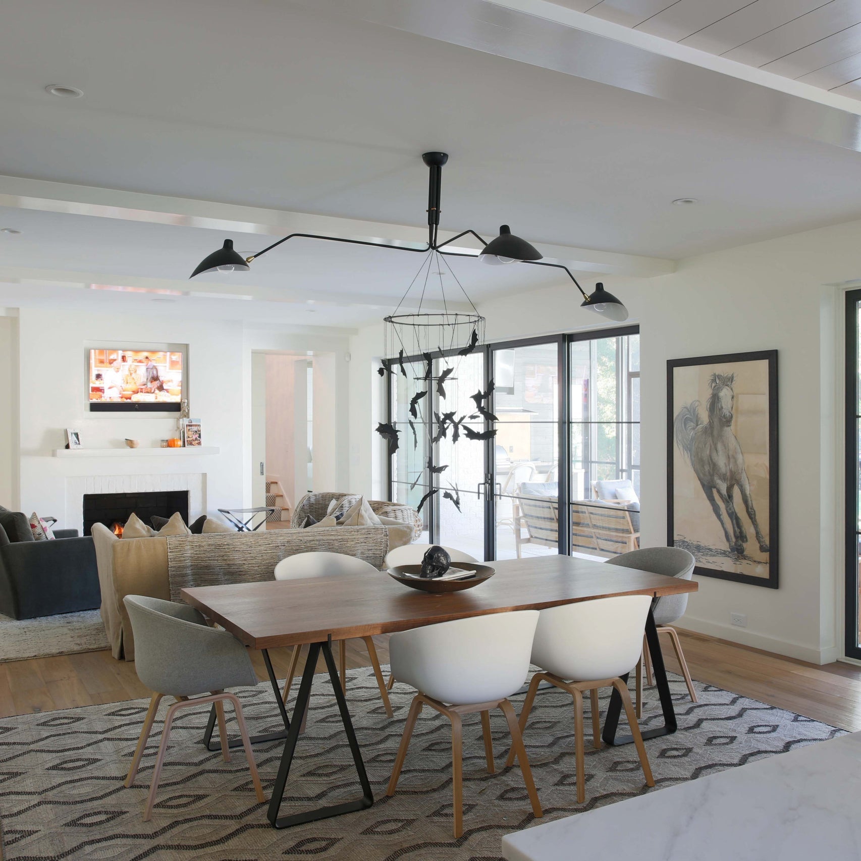 Serge Mouille Ceiling Light A - Blowlighting