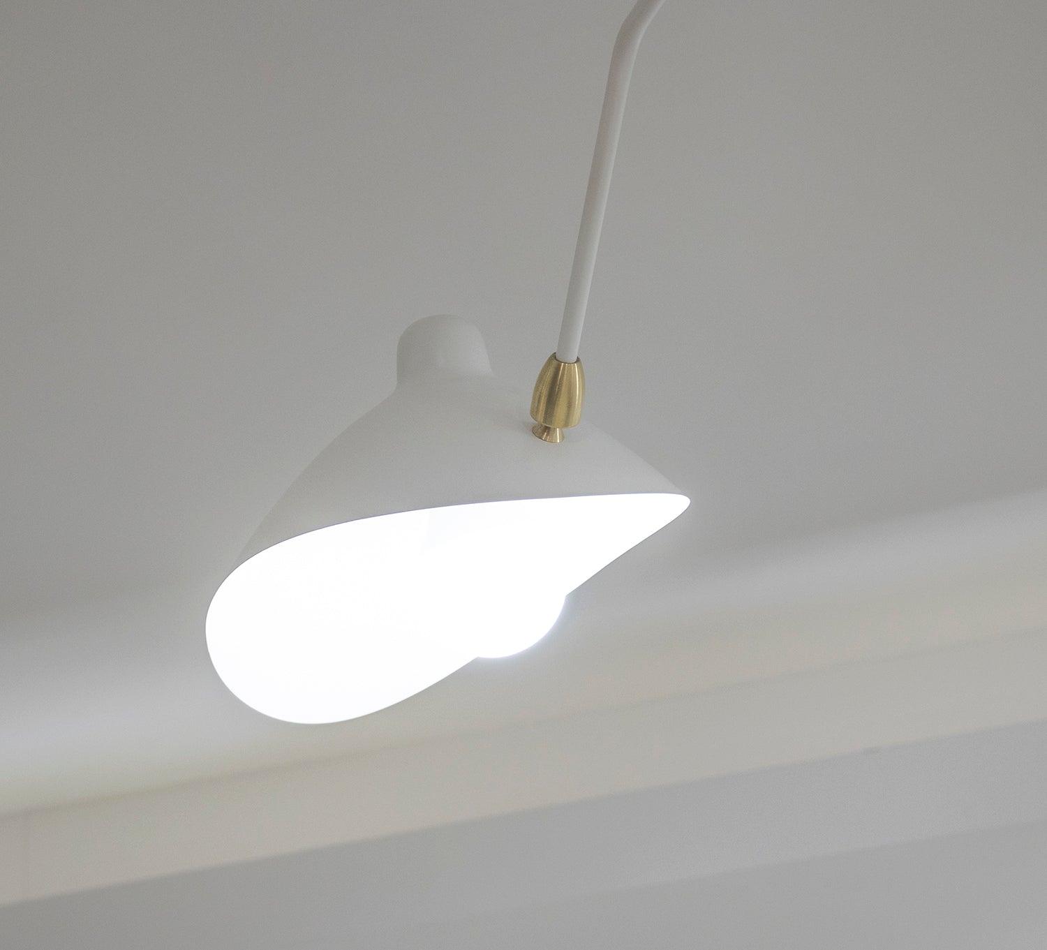 Solara Deckenleuchte dreiarmig schwarz skulptural-Letslighting