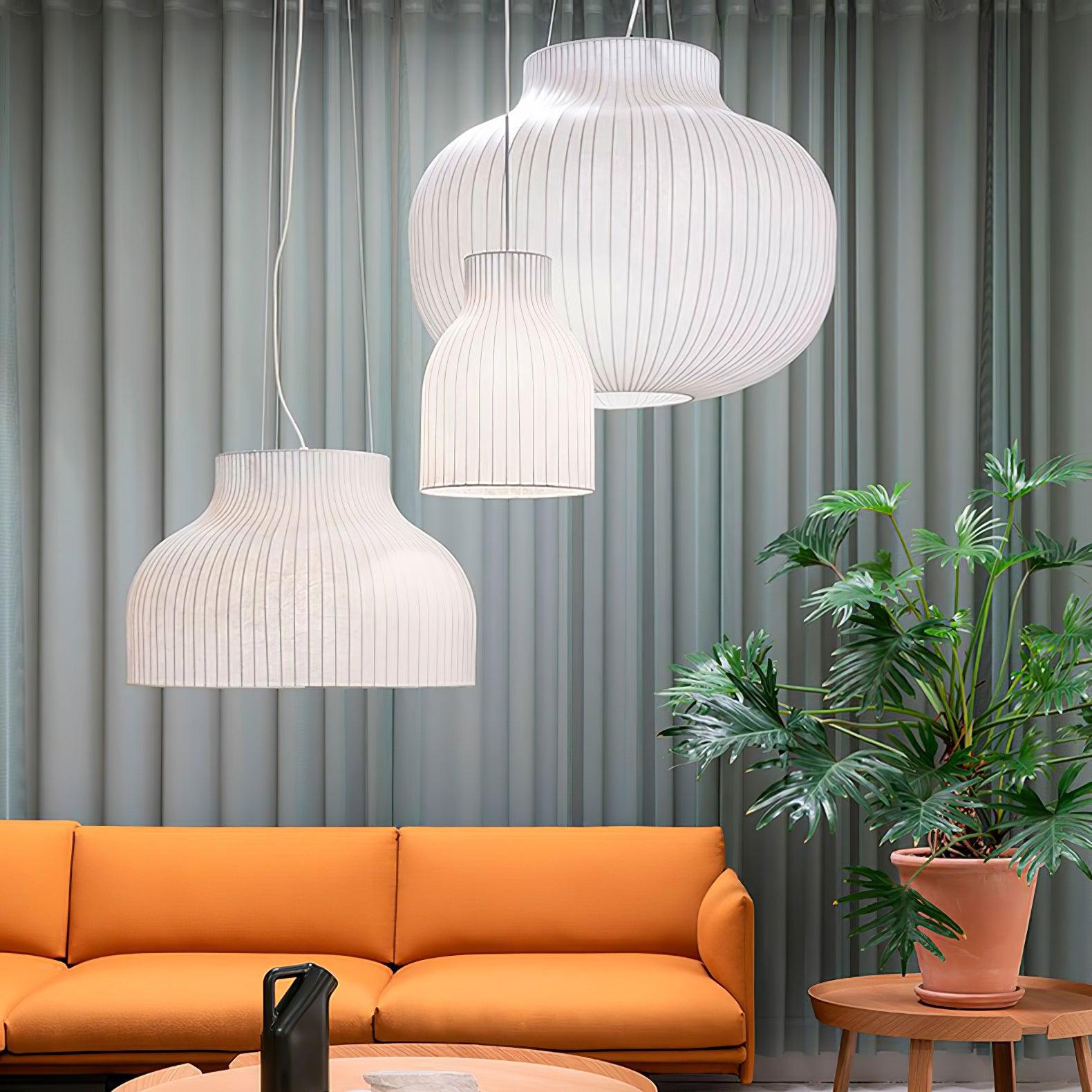 Lumina Seide Gerippt Pendelleuchte-Letslighting
