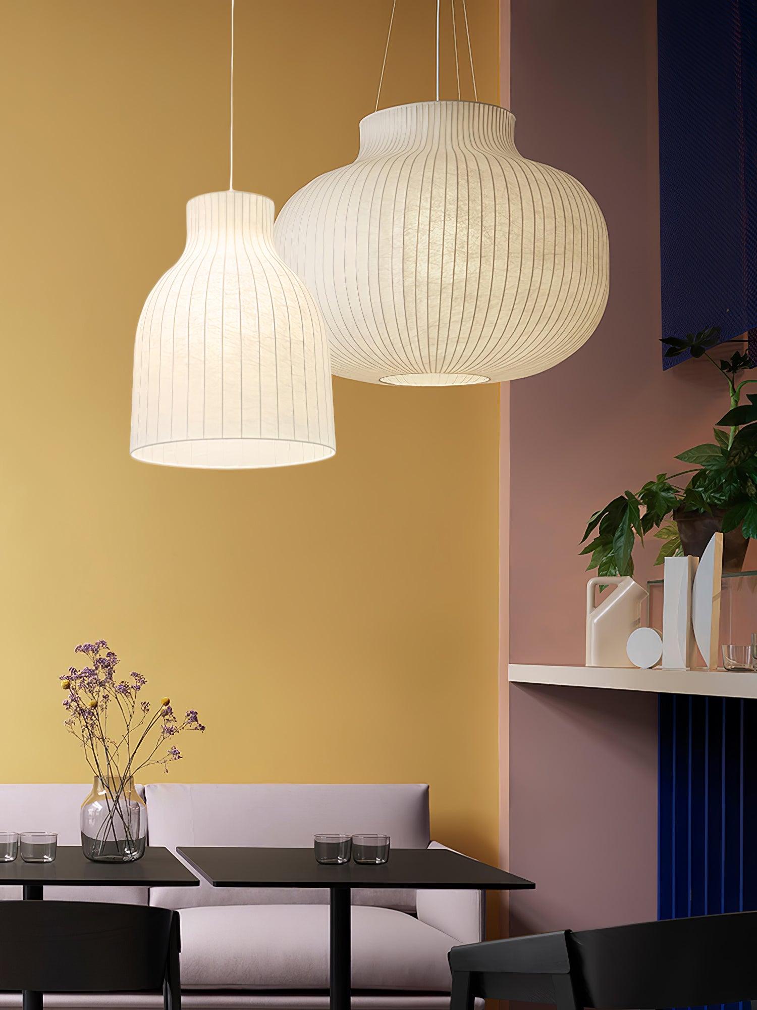 Lumina Seide Gerippt Pendelleuchte-Letslighting