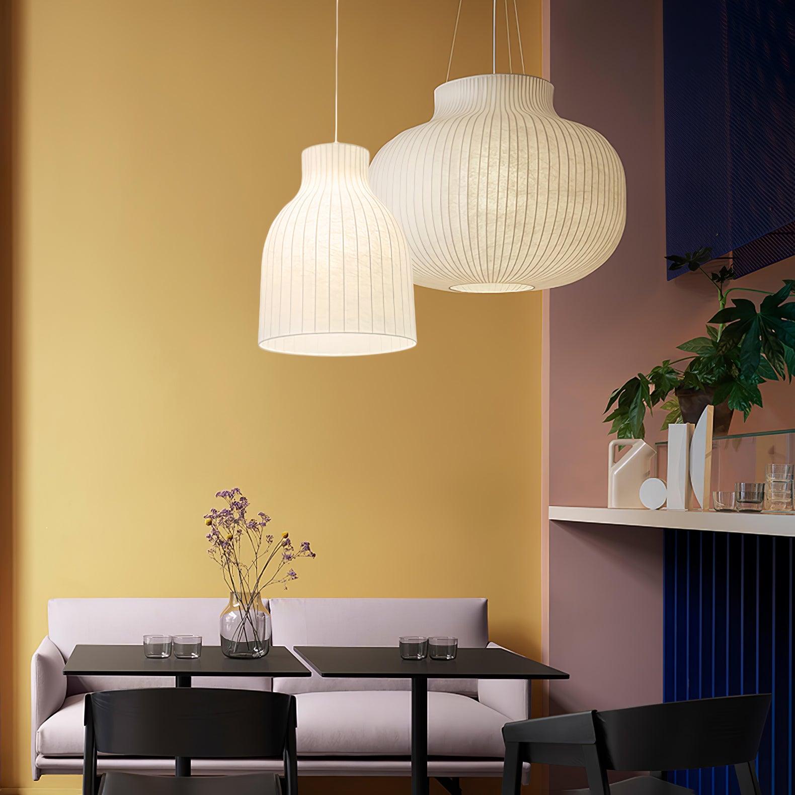 Lumina Seide Gerippt Pendelleuchte-Letslighting