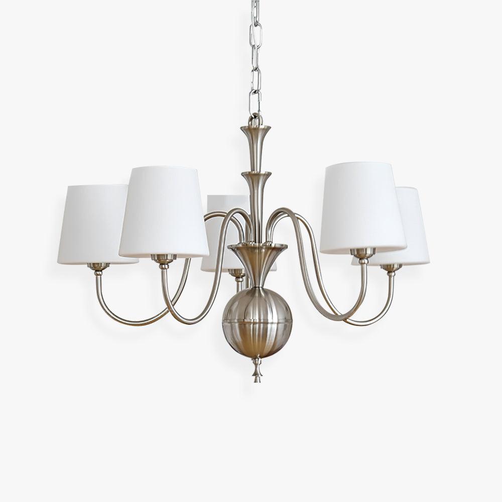 Olmiris Eleganter Kronleuchter aus Nickel-Letslighting