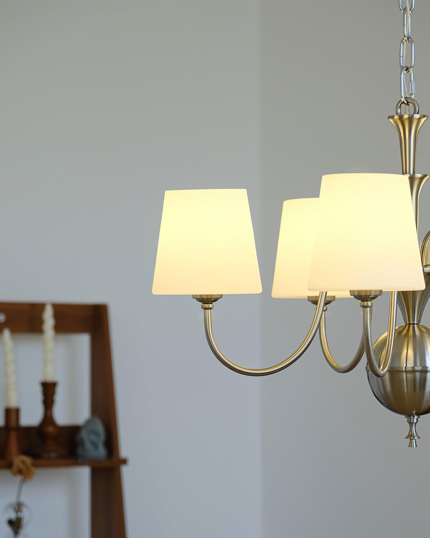 Olmiris Eleganter Kronleuchter aus Nickel-Letslighting