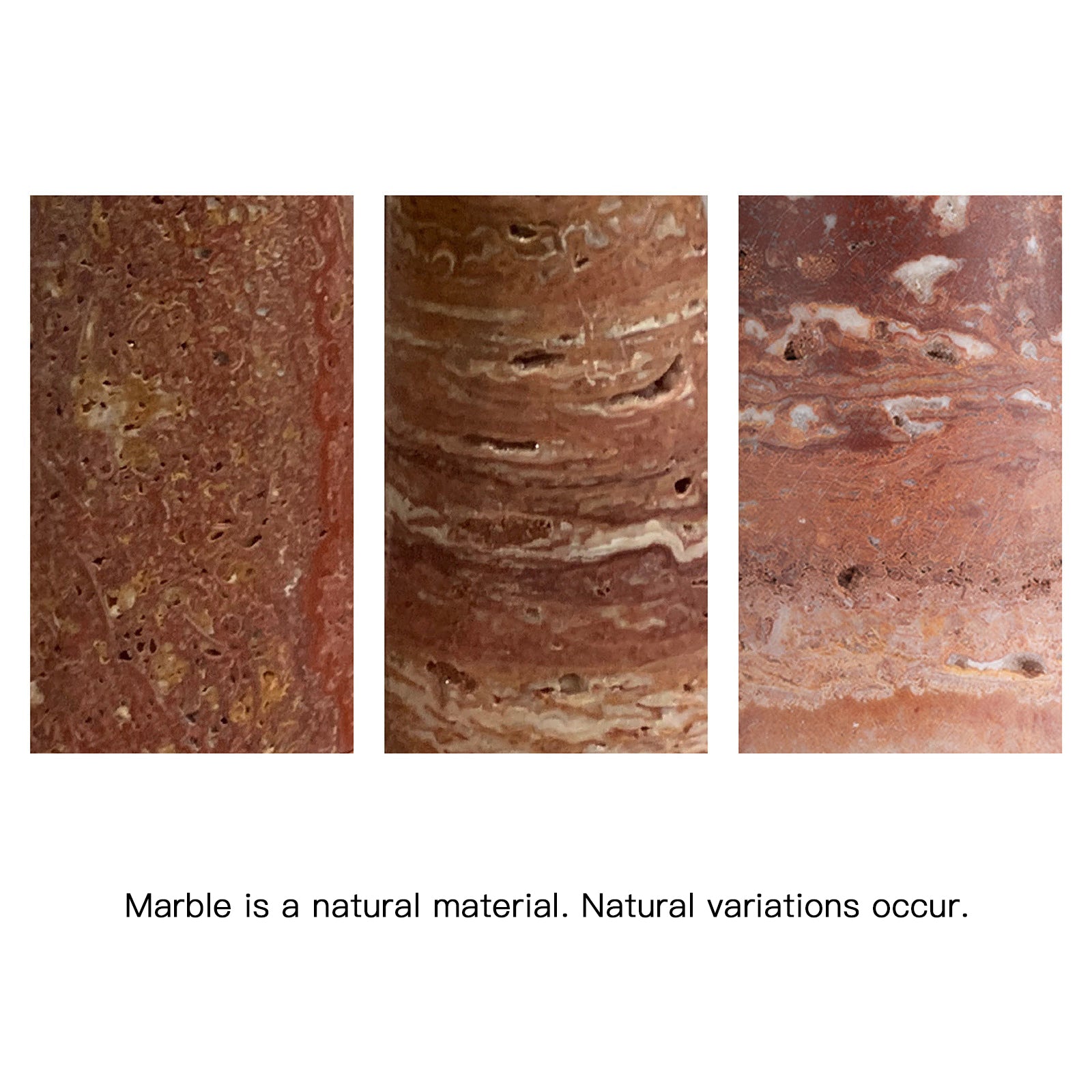 Shadon Marble Pleated Table Lamp - Letslighting