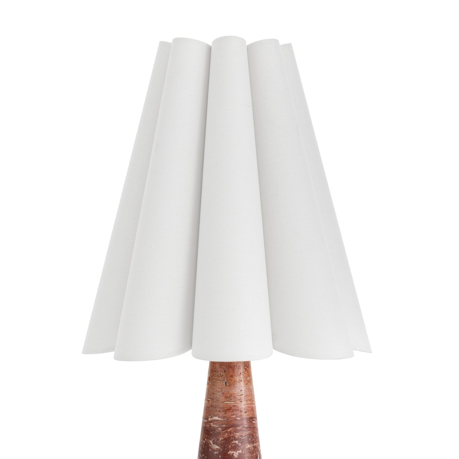 Shadon Marble Pleated Table Lamp - Letslighting